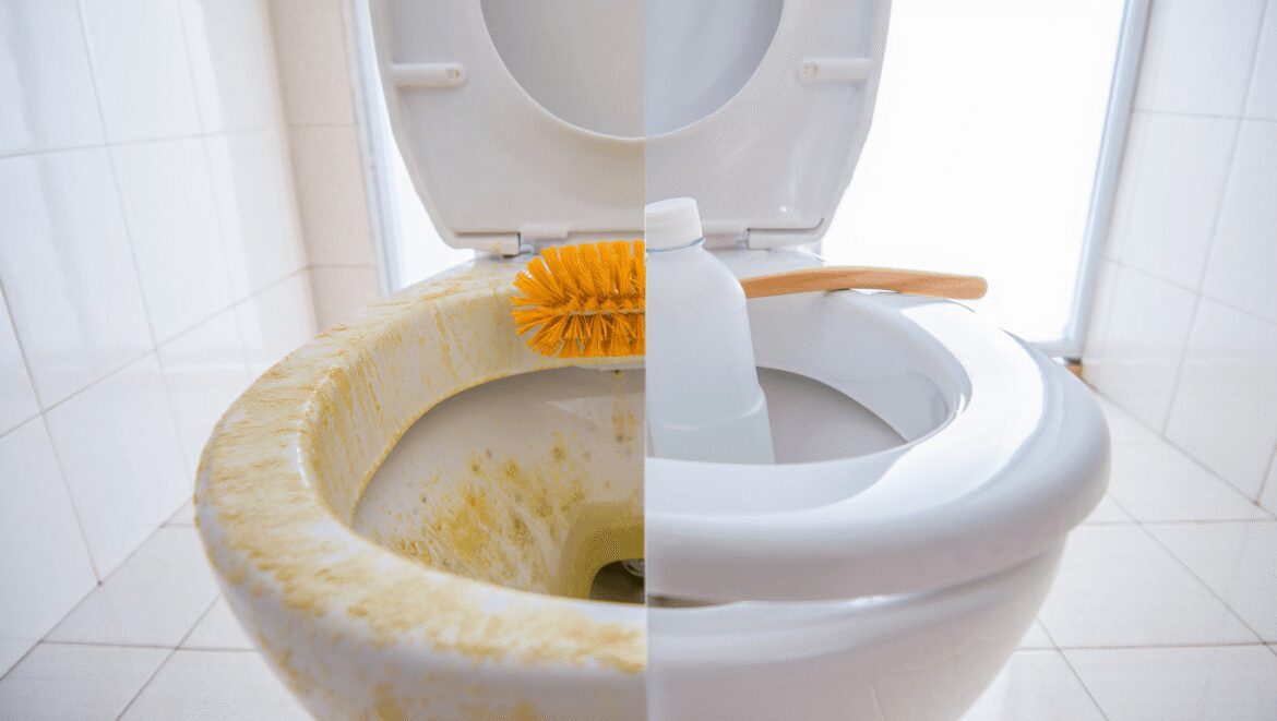 Comment blanchir totalement le fond des toilettes ?
