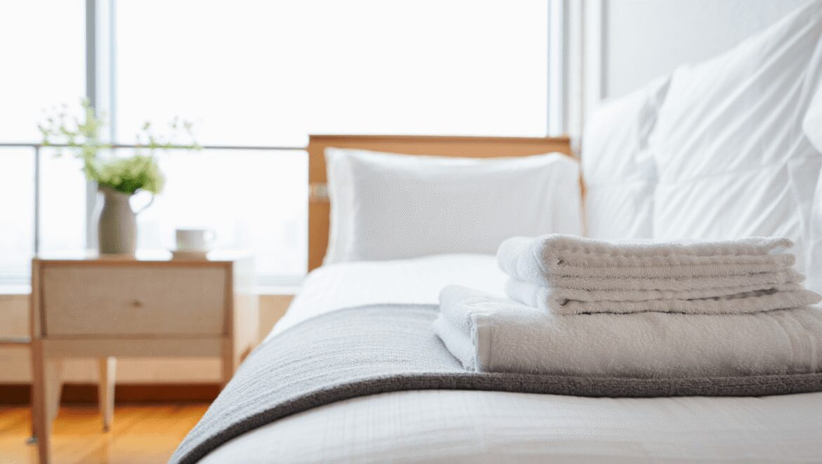 Tout savoir sur le linge de lit dans une location saisonnière