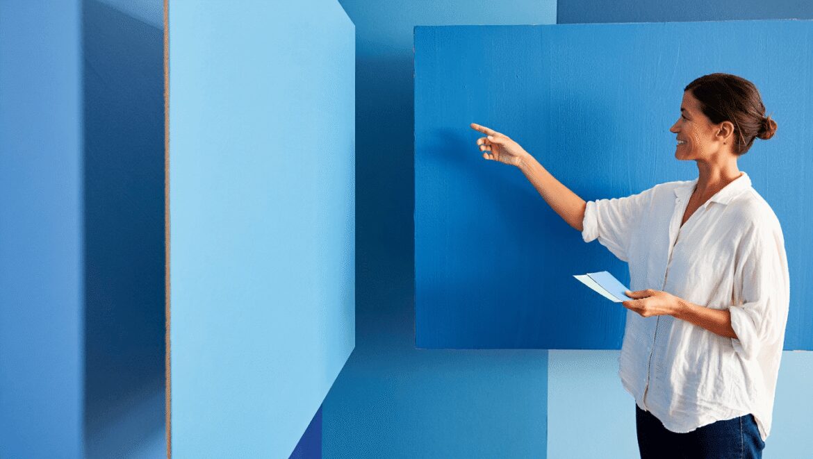 Decorating experts give their opinion on the best blue paint colours
