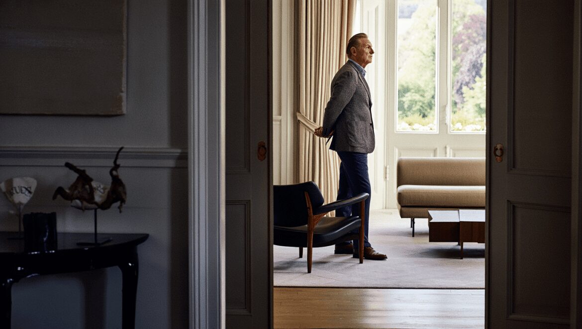 Revisiting our 1984 shoot at the country house of Sir Terence Conran, the visionary founder of Habitat
