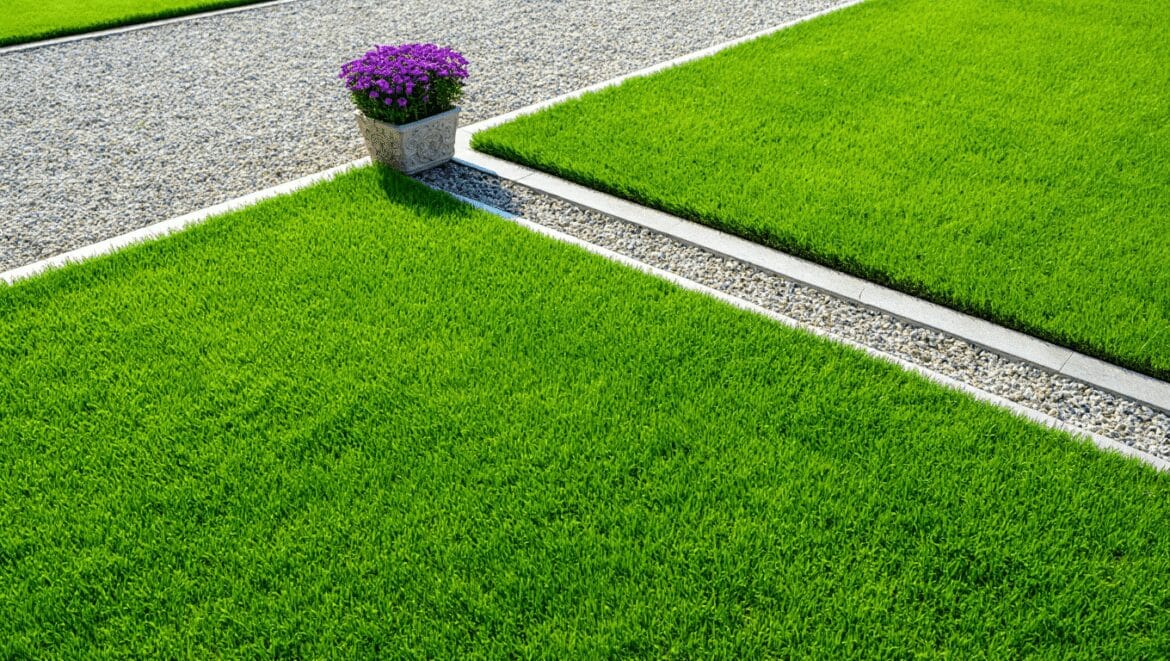 Comment délimiter proprement pelouse et gravier ?