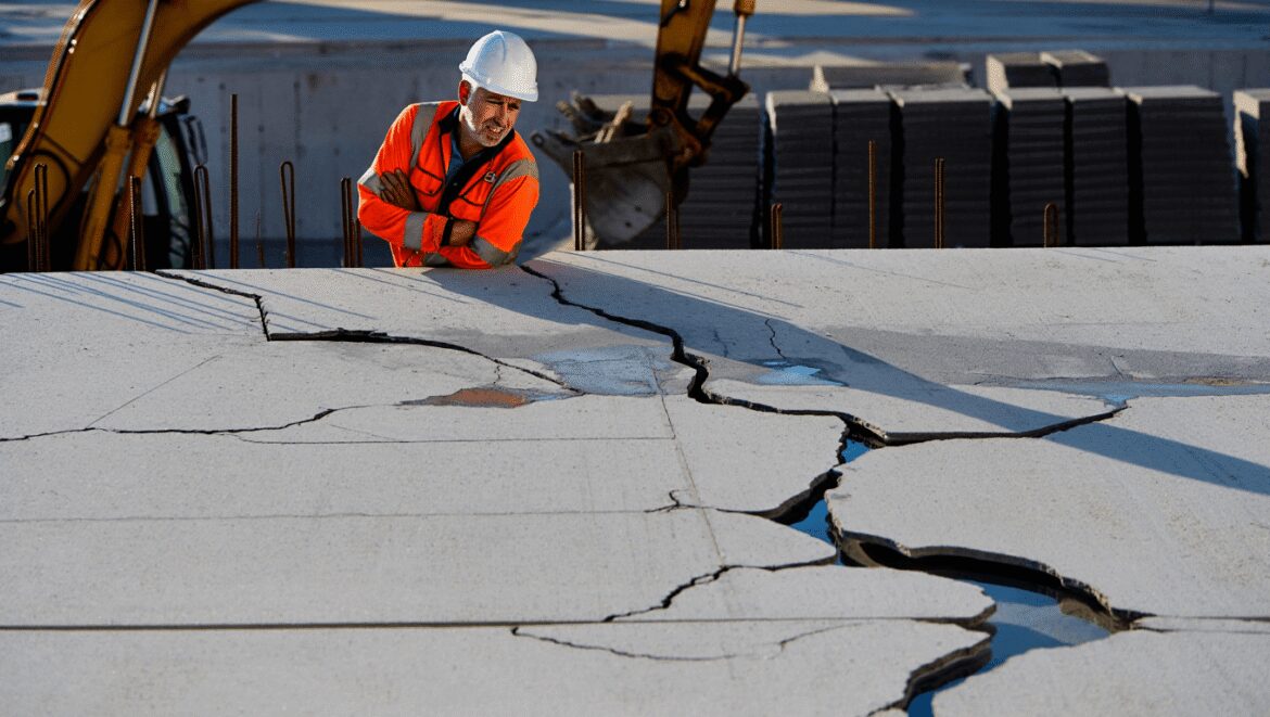 Retrait hydraulique du béton : comprendre causes, signes et solutions