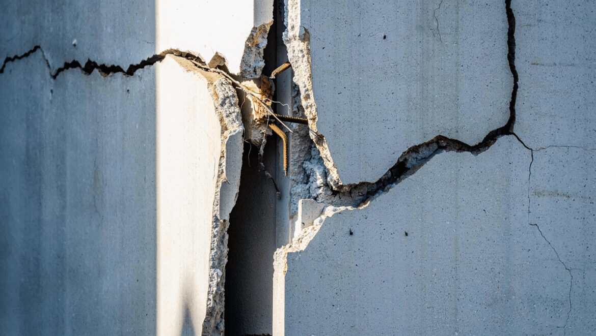 Comment réparer une fissure structurelle dans le béton ? Guide complet