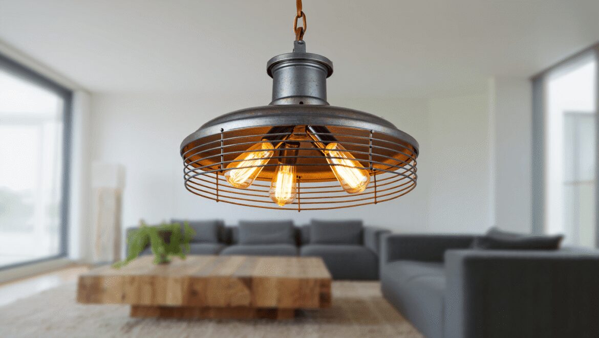 Ne jetez plus votre vieux ventilateur : voici comment le
transformer en lustre industriel ultra chic