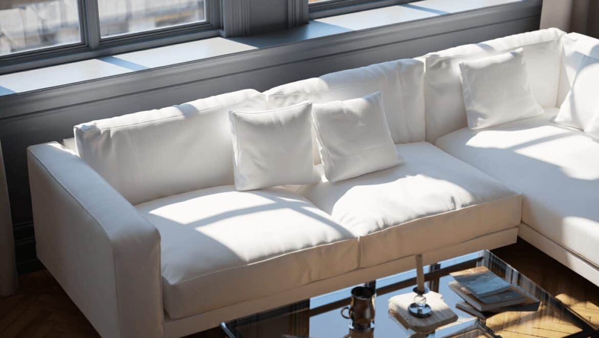 Why white sofas are more practical than you might think

