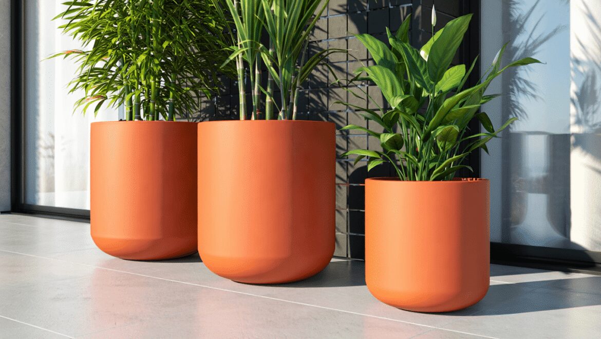 The Cut - pots for tall planters