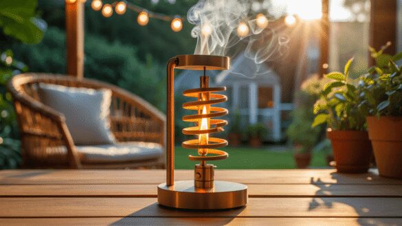 You'd Never Guess This Stylish Garden Accent Is a Mosquito Coil Holder – It's the Prettiest Way to Keep Bugs at Bay