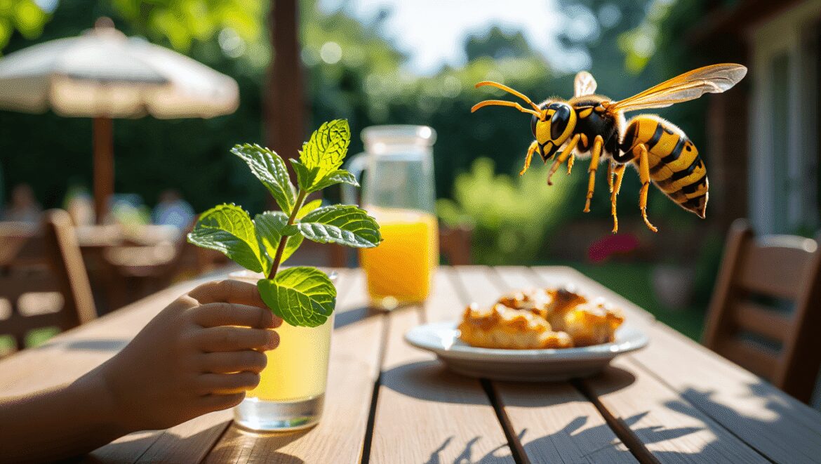 Keep Yellowjackets Away From Your Patio All Summer With 1 Easy-to-Grow Herb That They Hate, But You'll Love
