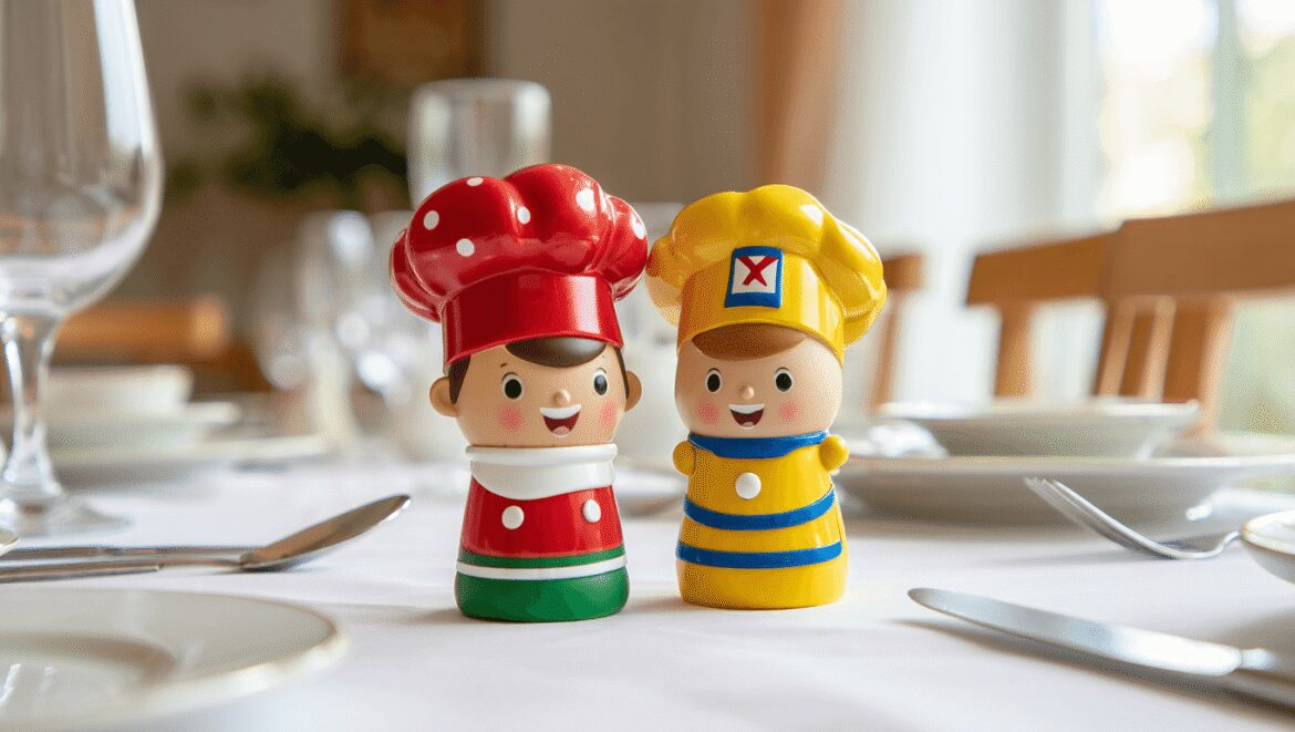 The little luxury: the kitsch salt and pepper shakers that spark dinner party conversations
