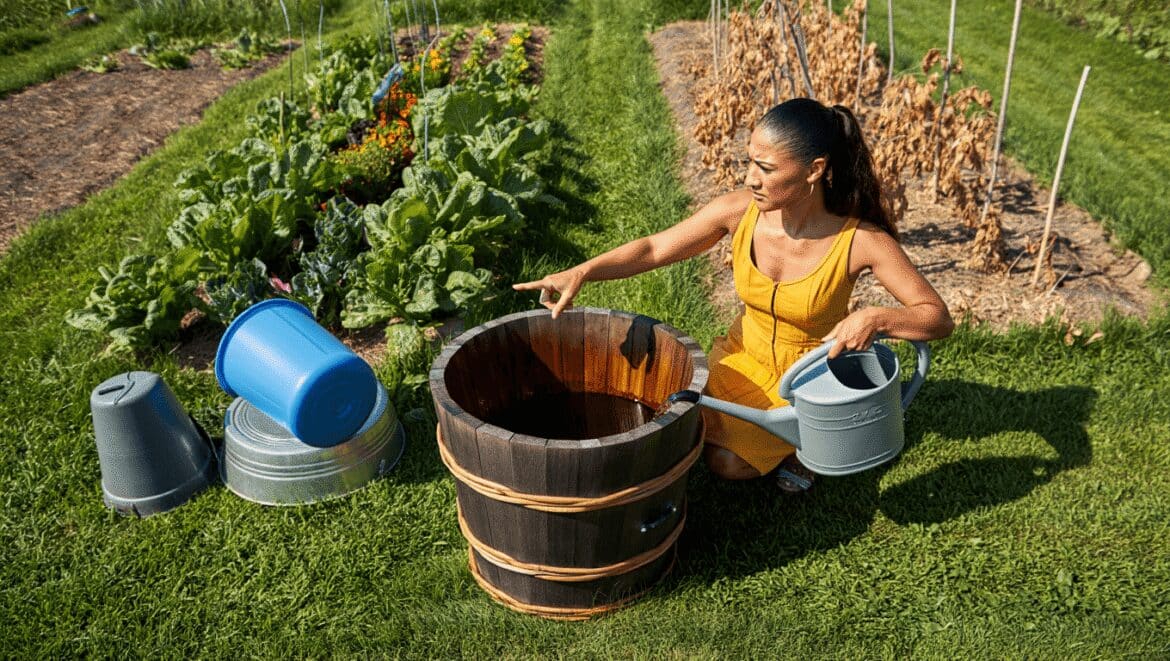 7 Unexpected Ways to Reuse Household Water in the Yard When Your Rain Barrels Run Dry