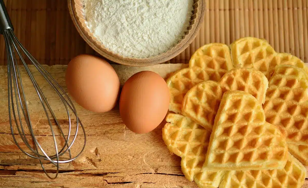 Robot de cuisine en action : préparation de pâte et mélange d'ingrédients