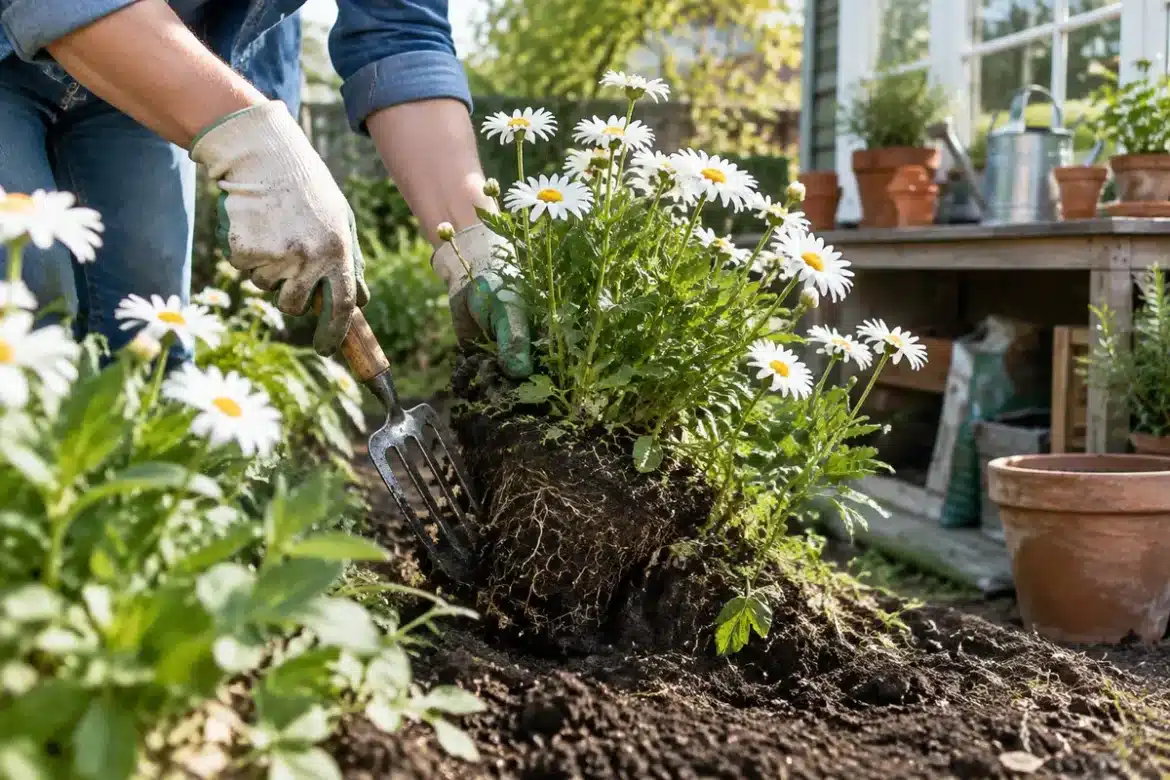Comment diviser les marguerites Shasta en septembre pour revigorer et obtenir des plants gratuits ?
