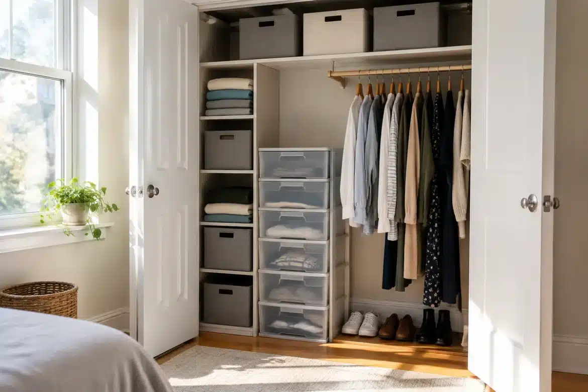 Comment organiser son placard facilement et pas cher ?
